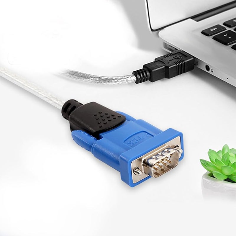USB to RS232 Converter Cable 300cm PL2303 Chip Fast Data Transfer Reliable Connection - Image 2